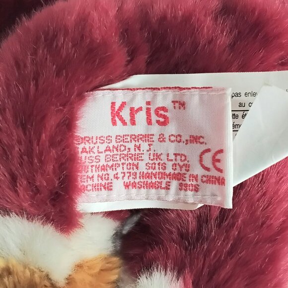 3/$30 Kris Teddy Bear Measuring 5" Sitting Bears From the Past by Russ Berrie!! - Picture 6 of 6